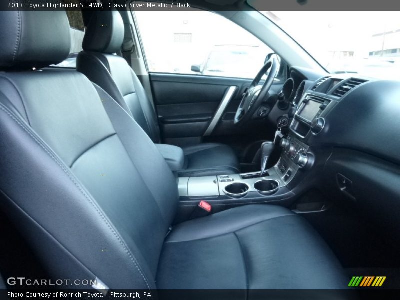 Classic Silver Metallic / Black 2013 Toyota Highlander SE 4WD