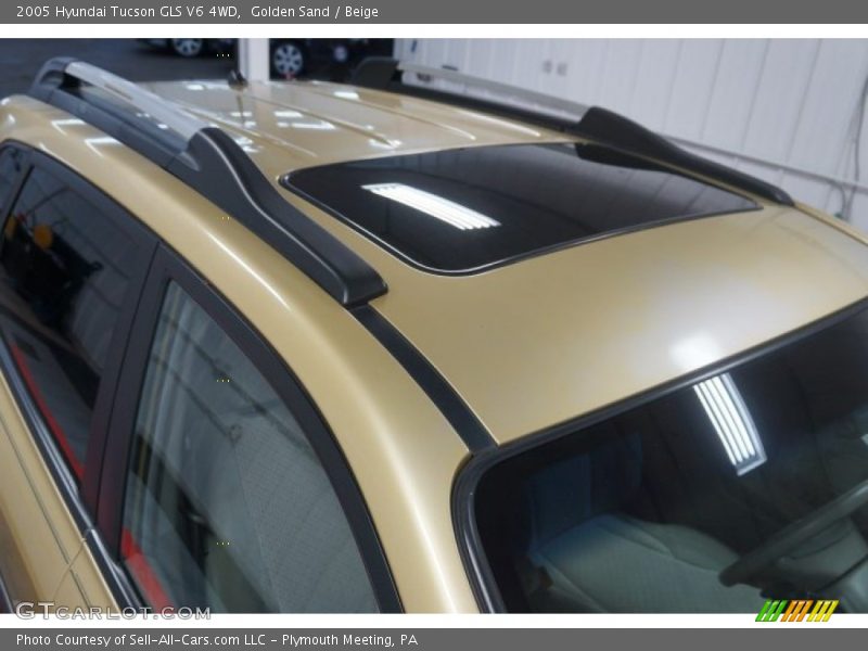 Golden Sand / Beige 2005 Hyundai Tucson GLS V6 4WD