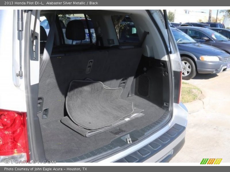 Alabaster Silver Metallic / Black 2013 Honda Pilot EX-L