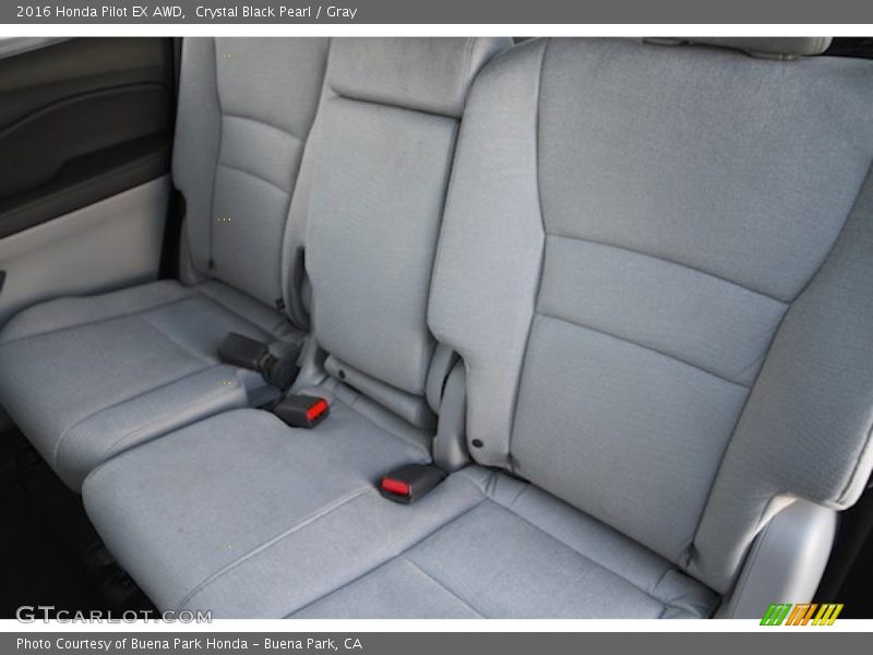 Crystal Black Pearl / Gray 2016 Honda Pilot EX AWD