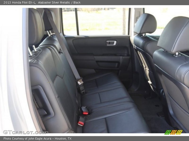 Alabaster Silver Metallic / Black 2013 Honda Pilot EX-L