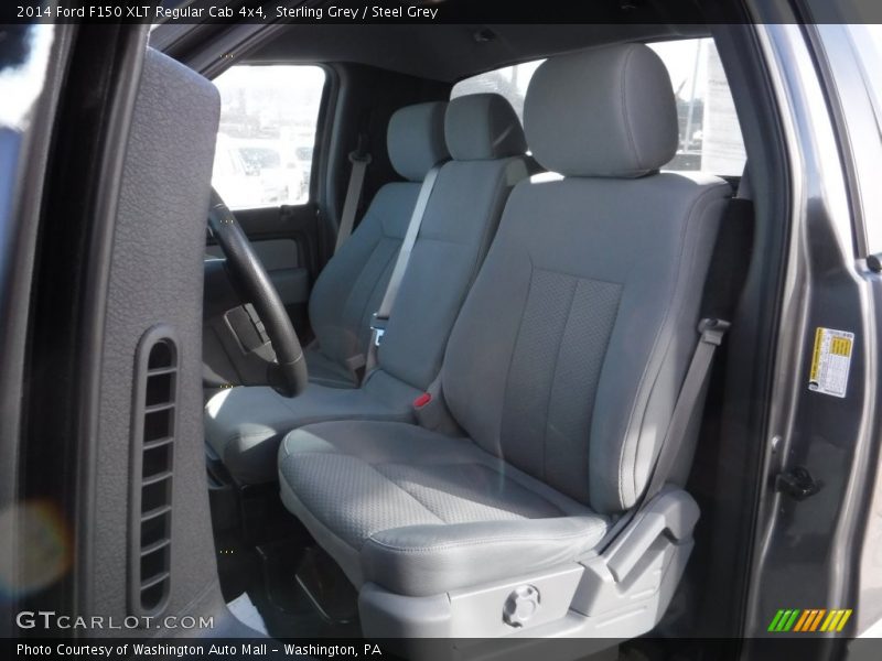 Sterling Grey / Steel Grey 2014 Ford F150 XLT Regular Cab 4x4