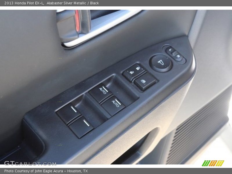 Alabaster Silver Metallic / Black 2013 Honda Pilot EX-L