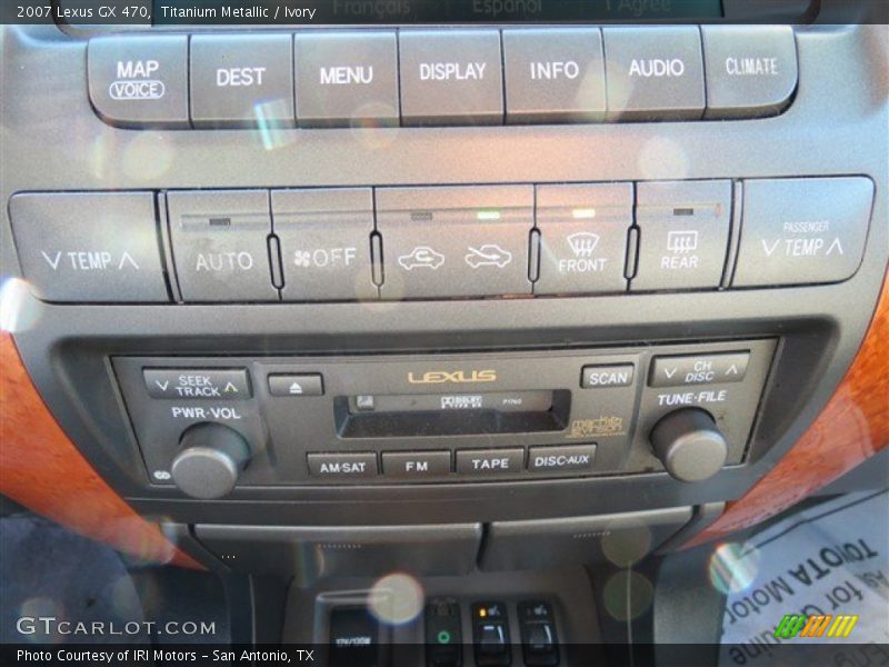 Titanium Metallic / Ivory 2007 Lexus GX 470