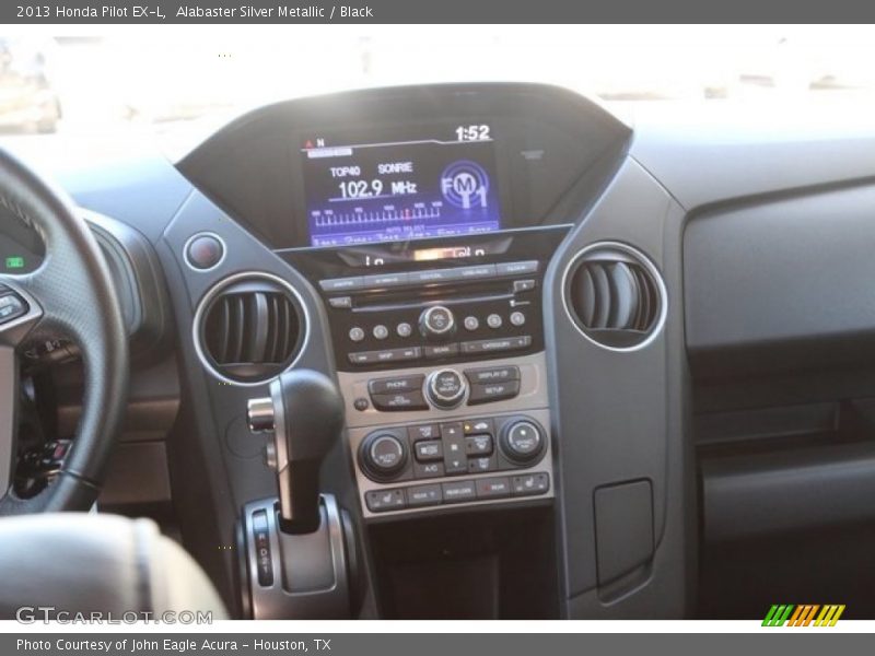 Alabaster Silver Metallic / Black 2013 Honda Pilot EX-L