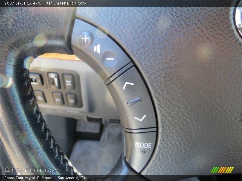 Titanium Metallic / Ivory 2007 Lexus GX 470