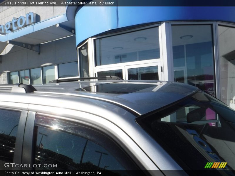 Alabaster Silver Metallic / Black 2013 Honda Pilot Touring 4WD