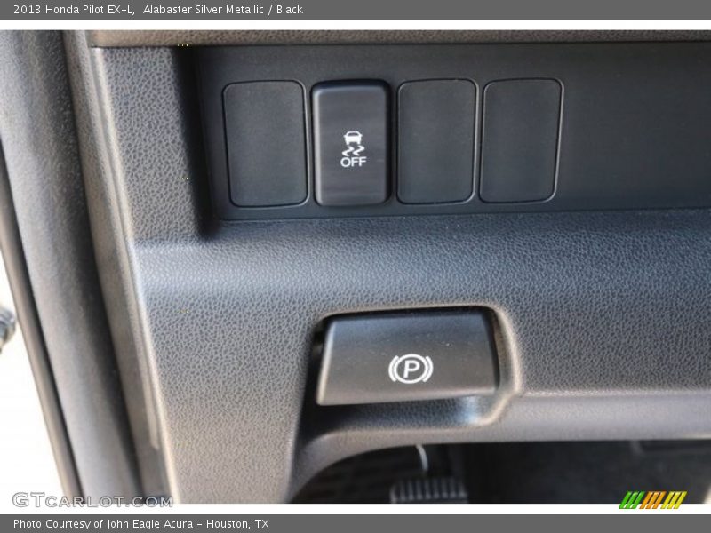 Alabaster Silver Metallic / Black 2013 Honda Pilot EX-L