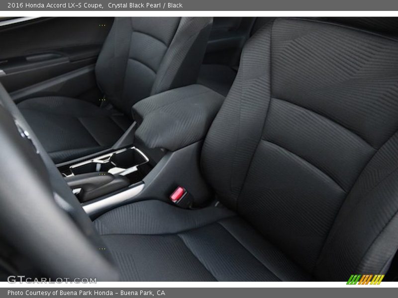Crystal Black Pearl / Black 2016 Honda Accord LX-S Coupe