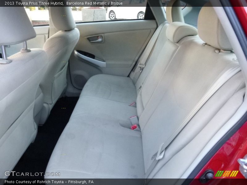 Barcelona Red Metallic / Bisque 2013 Toyota Prius Three Hybrid