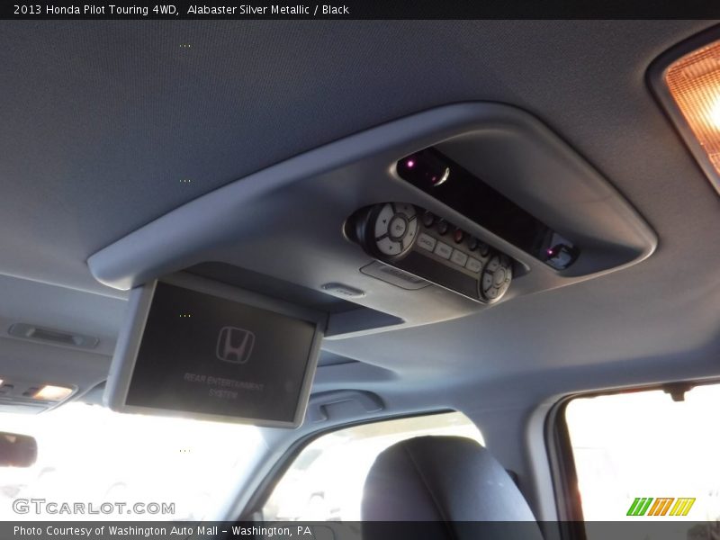 Alabaster Silver Metallic / Black 2013 Honda Pilot Touring 4WD