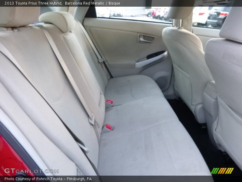Barcelona Red Metallic / Bisque 2013 Toyota Prius Three Hybrid