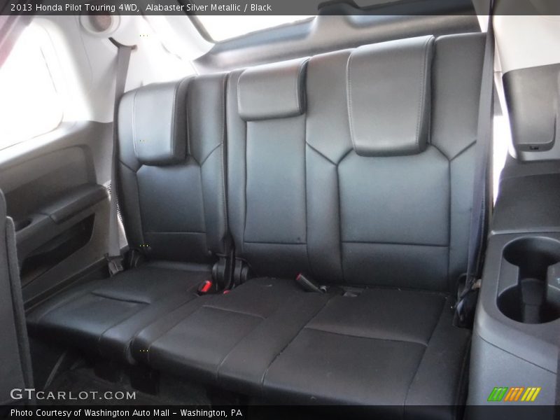 Alabaster Silver Metallic / Black 2013 Honda Pilot Touring 4WD