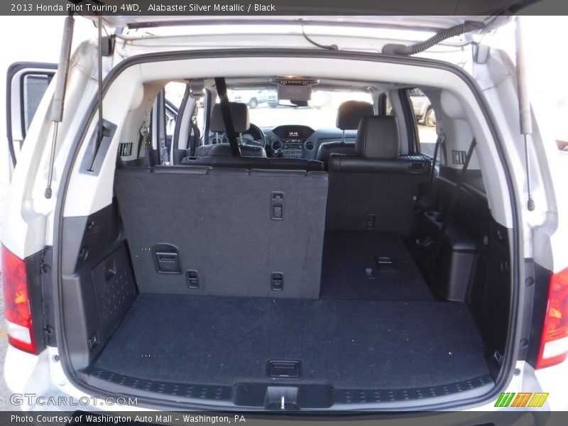 Alabaster Silver Metallic / Black 2013 Honda Pilot Touring 4WD