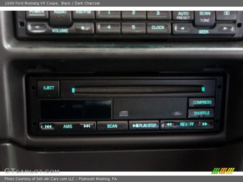 Black / Dark Charcoal 1999 Ford Mustang V6 Coupe