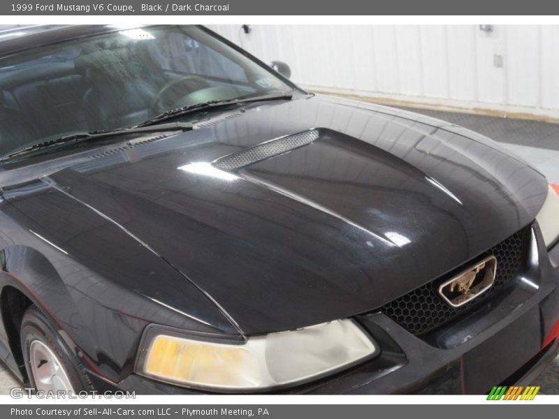 Black / Dark Charcoal 1999 Ford Mustang V6 Coupe