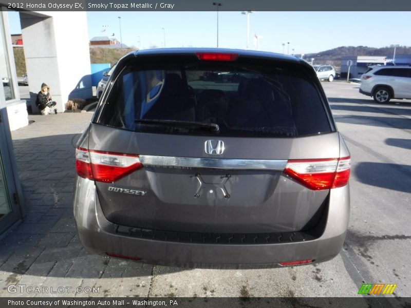 Smoky Topaz Metallic / Gray 2012 Honda Odyssey EX