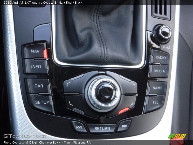 Brilliant Red / Black 2010 Audi A5 2.0T quattro Coupe