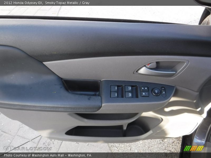 Smoky Topaz Metallic / Gray 2012 Honda Odyssey EX