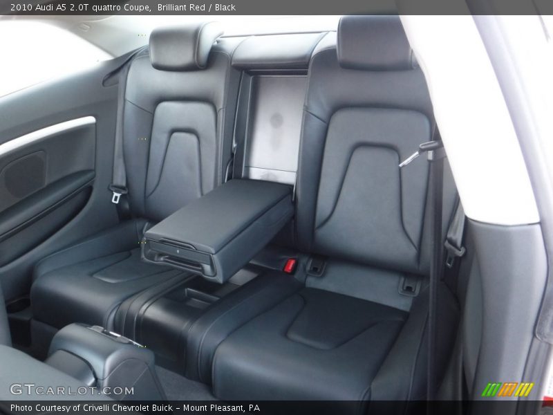 Brilliant Red / Black 2010 Audi A5 2.0T quattro Coupe