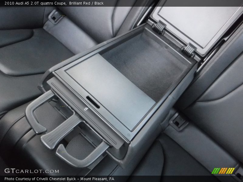 Brilliant Red / Black 2010 Audi A5 2.0T quattro Coupe