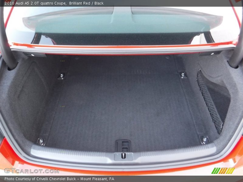 Brilliant Red / Black 2010 Audi A5 2.0T quattro Coupe