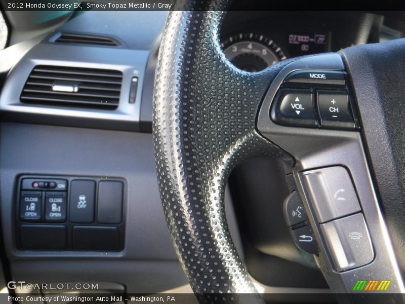 Smoky Topaz Metallic / Gray 2012 Honda Odyssey EX