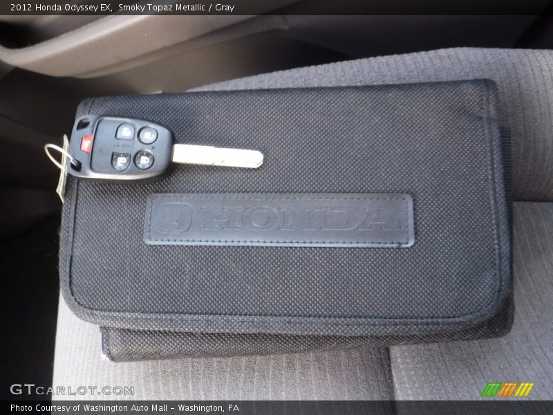 Smoky Topaz Metallic / Gray 2012 Honda Odyssey EX