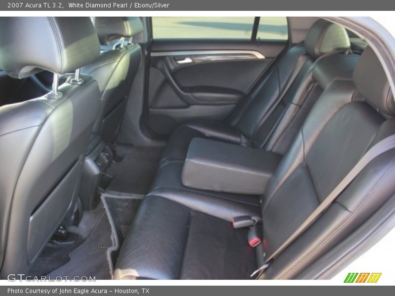 White Diamond Pearl / Ebony/Silver 2007 Acura TL 3.2