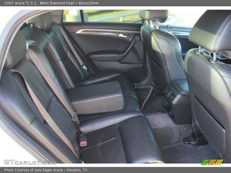 White Diamond Pearl / Ebony/Silver 2007 Acura TL 3.2