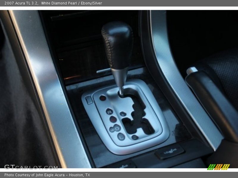 White Diamond Pearl / Ebony/Silver 2007 Acura TL 3.2