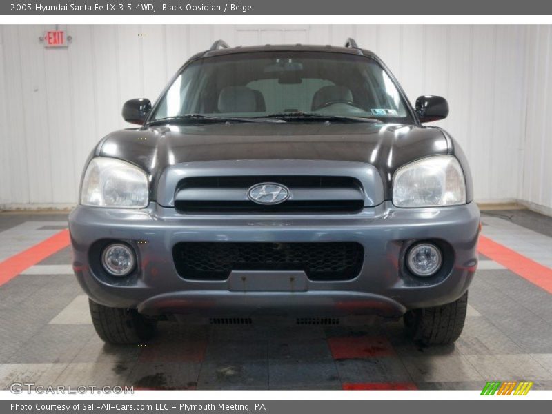 Black Obsidian / Beige 2005 Hyundai Santa Fe LX 3.5 4WD