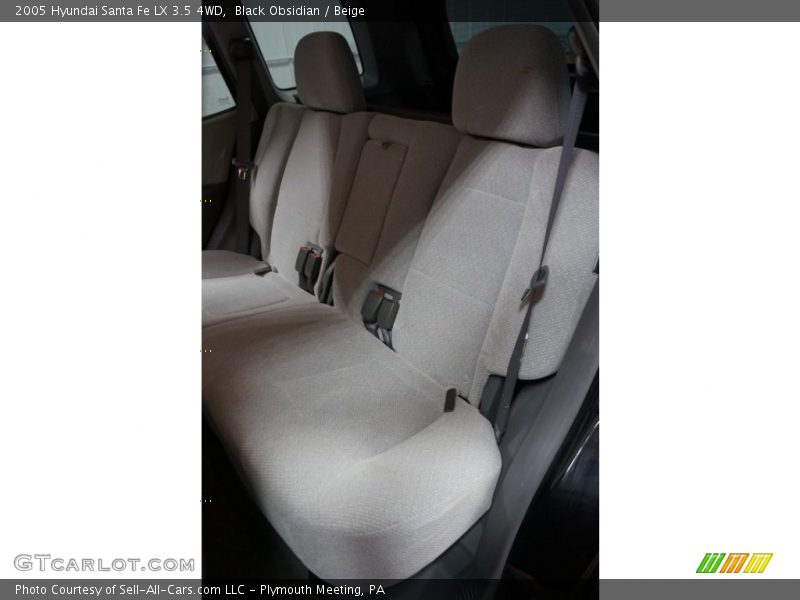 Black Obsidian / Beige 2005 Hyundai Santa Fe LX 3.5 4WD