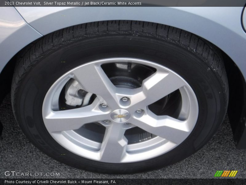 Silver Topaz Metallic / Jet Black/Ceramic White Accents 2013 Chevrolet Volt