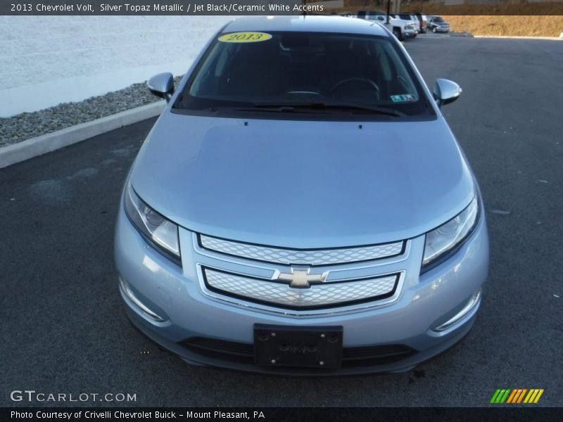 Silver Topaz Metallic / Jet Black/Ceramic White Accents 2013 Chevrolet Volt