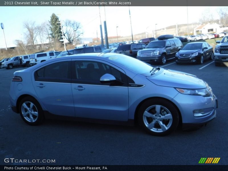 Silver Topaz Metallic / Jet Black/Ceramic White Accents 2013 Chevrolet Volt
