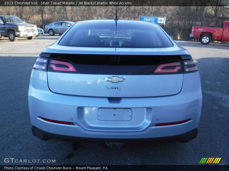 Silver Topaz Metallic / Jet Black/Ceramic White Accents 2013 Chevrolet Volt