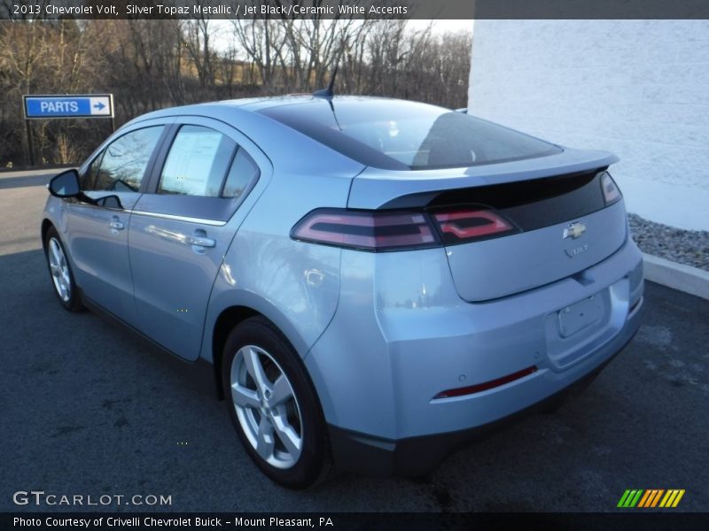 Silver Topaz Metallic / Jet Black/Ceramic White Accents 2013 Chevrolet Volt