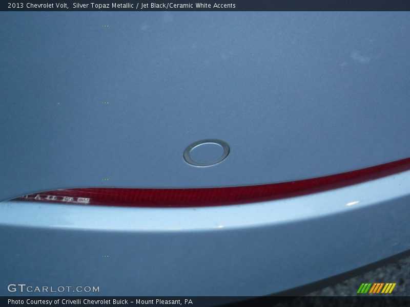Silver Topaz Metallic / Jet Black/Ceramic White Accents 2013 Chevrolet Volt