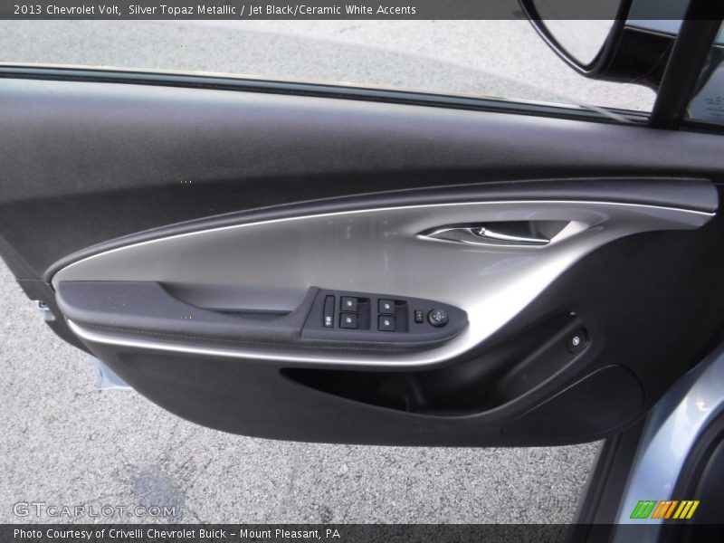 Silver Topaz Metallic / Jet Black/Ceramic White Accents 2013 Chevrolet Volt