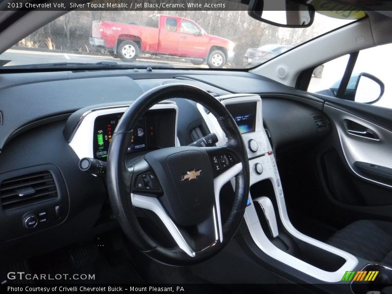 Silver Topaz Metallic / Jet Black/Ceramic White Accents 2013 Chevrolet Volt