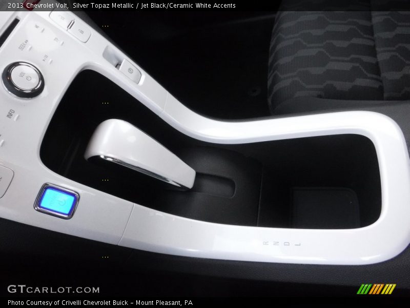Silver Topaz Metallic / Jet Black/Ceramic White Accents 2013 Chevrolet Volt