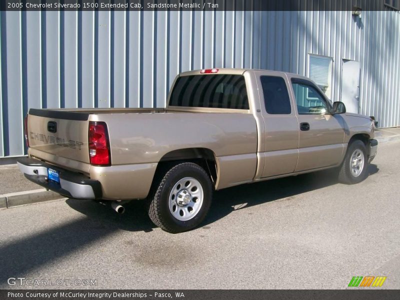 Sandstone Metallic / Tan 2005 Chevrolet Silverado 1500 Extended Cab