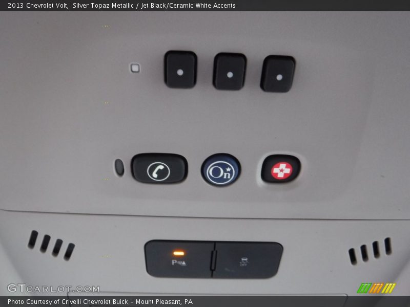 Silver Topaz Metallic / Jet Black/Ceramic White Accents 2013 Chevrolet Volt