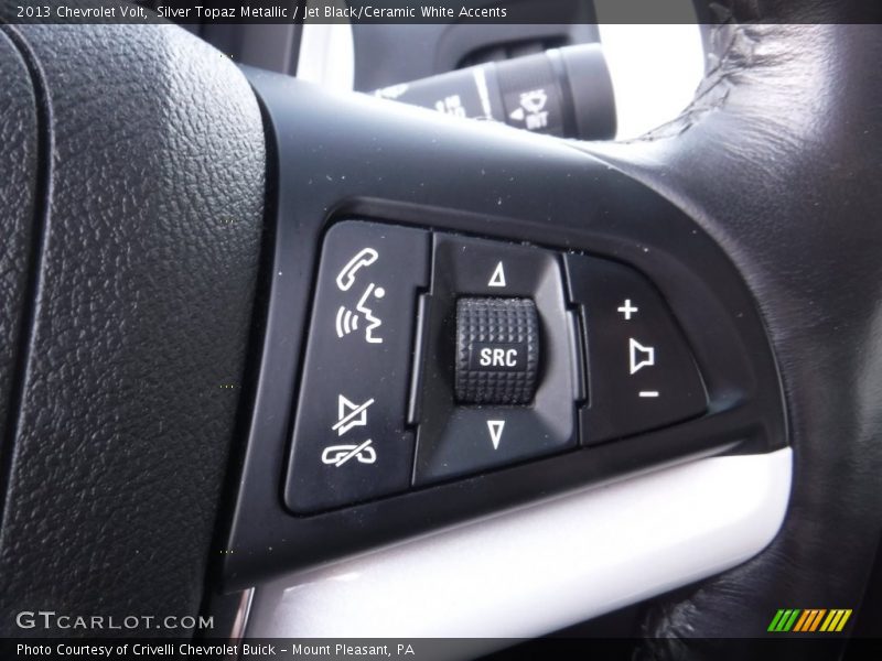Silver Topaz Metallic / Jet Black/Ceramic White Accents 2013 Chevrolet Volt