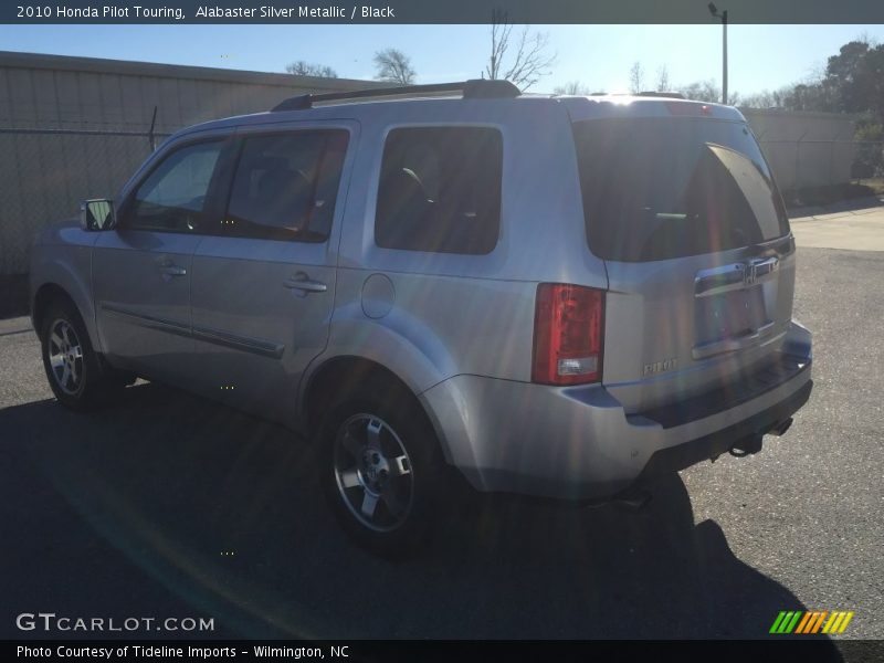 Alabaster Silver Metallic / Black 2010 Honda Pilot Touring