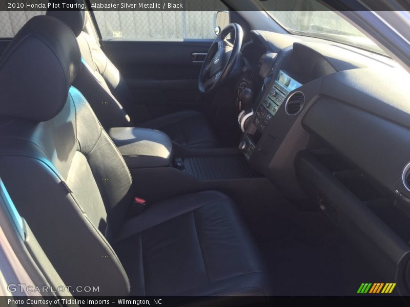 Alabaster Silver Metallic / Black 2010 Honda Pilot Touring