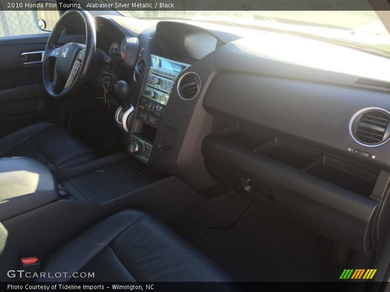 Alabaster Silver Metallic / Black 2010 Honda Pilot Touring