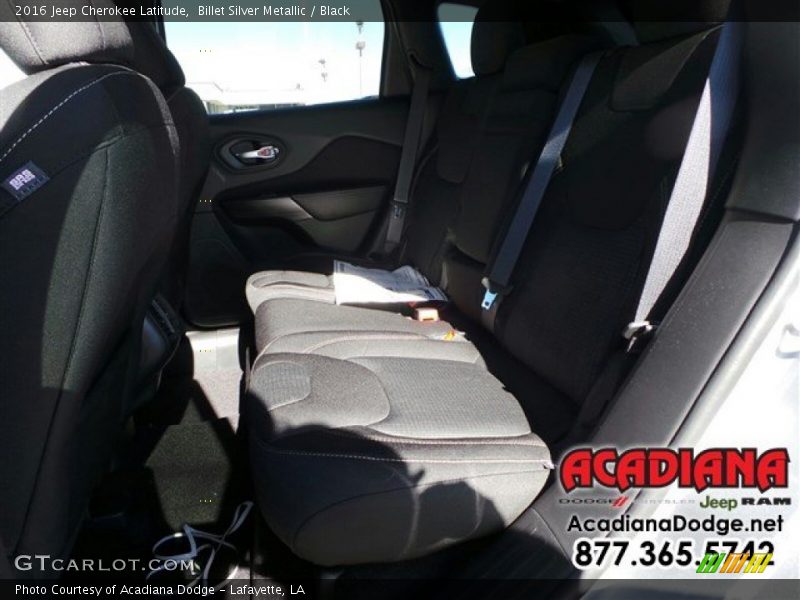 Billet Silver Metallic / Black 2016 Jeep Cherokee Latitude