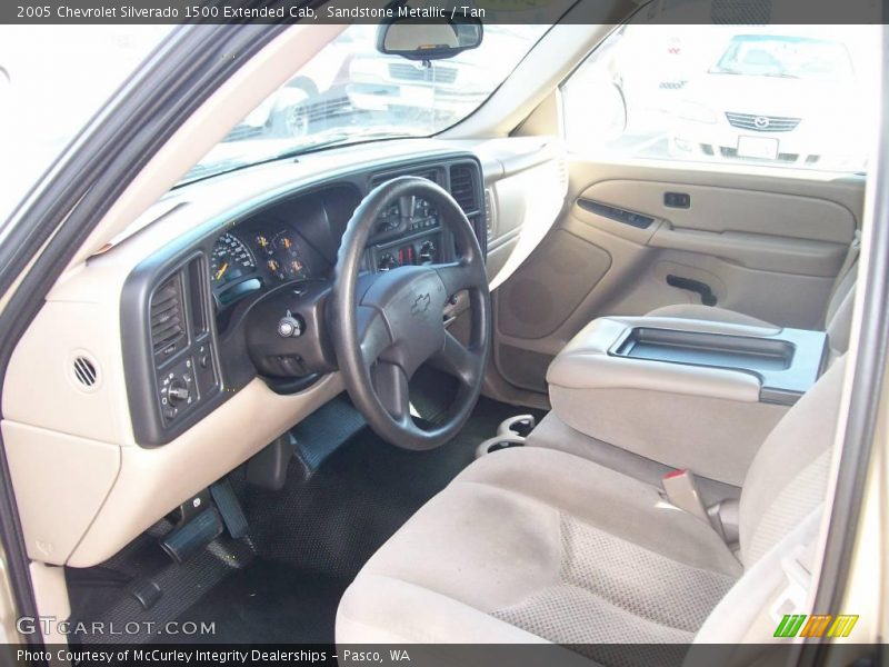 Sandstone Metallic / Tan 2005 Chevrolet Silverado 1500 Extended Cab